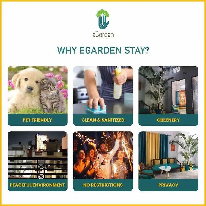 Egarden Shanti 2Bhk Suite バラナシ インド